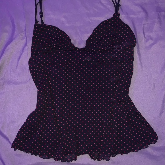 Semi sheer y2k/punkish top - Picture 1 of 2